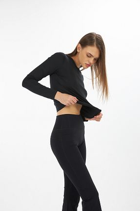 بادی مشکی زنانه یقه دوچرخه ujooyoga - کد 886545720