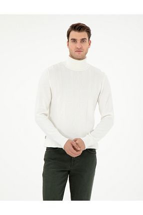 پلیور نباتی مردانه اسلیم فیت Pierre Cardin - کد 886562172