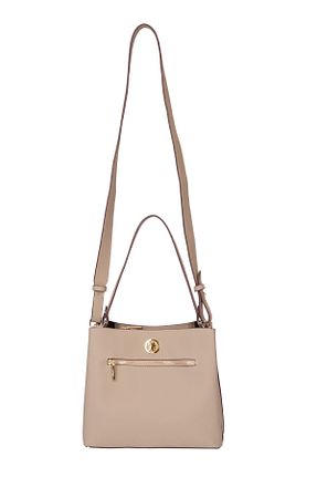 کیف دوشی سفید زنانه چرم مصنوعی U.S. Polo Assn. - کد 841487200