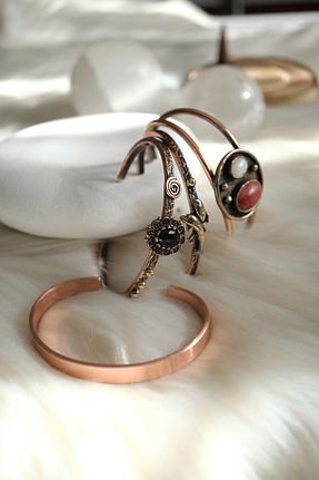 دستبند جواهر متالیک زنانه Yuppide - کد 882838359
