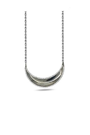 گردنبند نقره مشکی زنانه 925 عیار Brezza Lusso Jewelry - کد 41742108