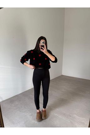 شلوارک و برمودا مشکی زنانه فاق بلند Bade Butik - کد 886610372