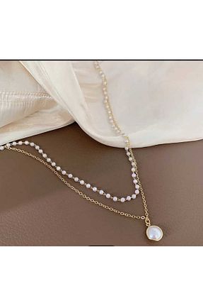 گردنبند مروارید رنگی مروارید اقیانوس MEVAFA - کد 886582336