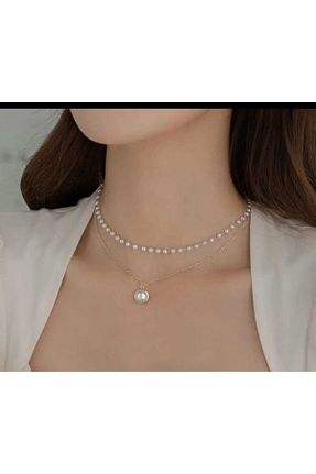گردنبند مروارید رنگی مروارید اقیانوس MEVAFA - کد 886582336