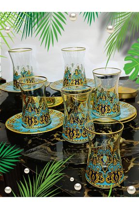 لیوان زرد شیشه SAMSA - کد 880539243