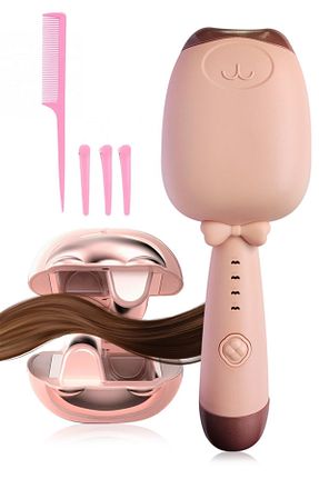اتو فر کننده مو صورتی تیتانیوم Plaka SplitCare PRO - کد 865549110