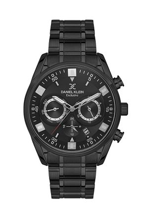ساعت مچی مشکی مردانه 44 میلی متر Daniel Klein - کد 860253756