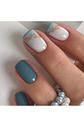 ناخن مصنوعی و اکسسوری آبی false naıl - کد 869361713