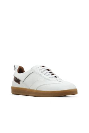کفش اسنیکر سفید زنانه چرم اصل Bueno Shoes - کد 886670970