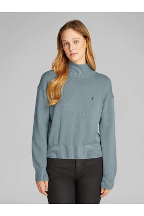 پلیور طوسی زنانه چاپی Calvin Klein - کد 886684457