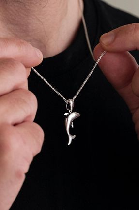 گردنبند نقره مردانه 925 عیار Tmt Silver - کد 886724165