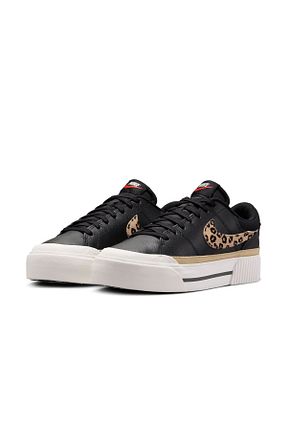 کفش اسنیکر مشکی زنانه بند دار Nike - کد 884820987