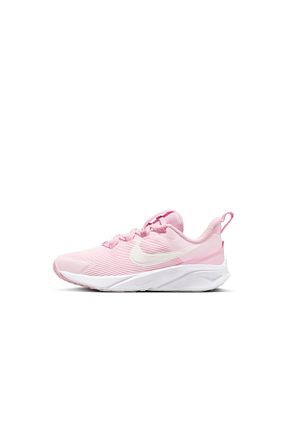 کفش اسنیکر صورتی بچه گانه بند دار Nike - کد 846536374