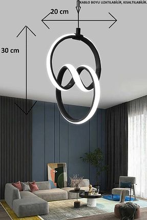 چراغ LED مشکی Genel Markalar - کد 830592738