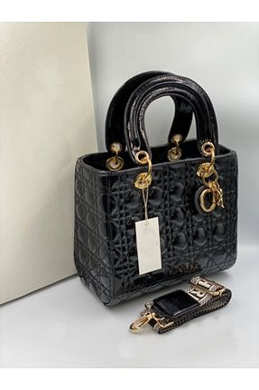 کیف دوشی مشکی زنانه چرم مصنوعی shop - کد 884761827