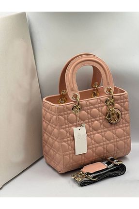 کیف دوشی صورتی زنانه چرم مصنوعی shop - کد 884761860