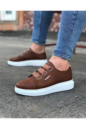 کفش کژوال قهوه ای مردانه چرم مصنوعی Wagoon - کد 74446163