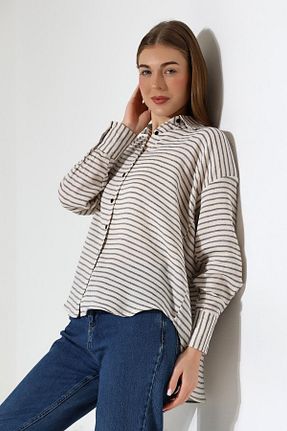 پیراهن بژ زنانه اسلیم RABENBOUTIQUE - کد 884859440