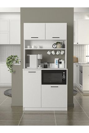 کابینت چند منظوره سفید Suntalam Dorpek - کد 884881172
