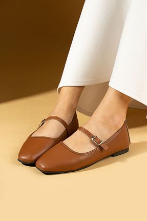 بابت قهوه ای زنانه چرم مصنوعی topukludünyası - کد 884871473