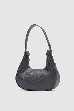 کیف دوشی طوسی زنانه چرم مصنوعی Shule Bags - کد 884870443