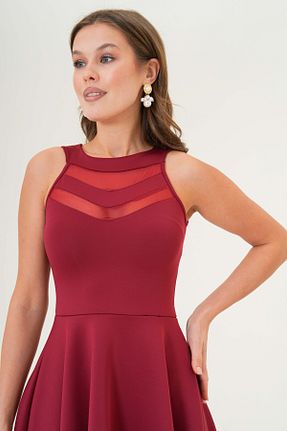 لباس زرشکی زنانه بافتنی bayansepeti - کد 884889566