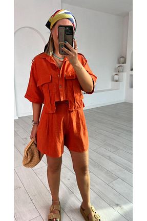 شلوارک و برمودا رنگی زنانه فاق بلند kubraozbeybutik - کد 884884274