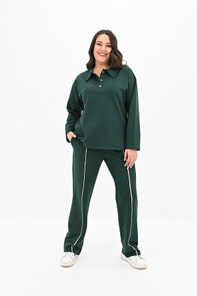 ست گرمکن سایز بزرگ خاکی زنانه سایز بزرگ Koza Butik - کد 884895978