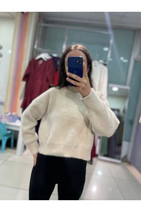 پلیور طوسی زنانه ساده Simge Moda - کد 884932142