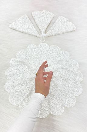 عقد و عروسی و حنابندان سفید ZEYMERADE - کد 885031427
