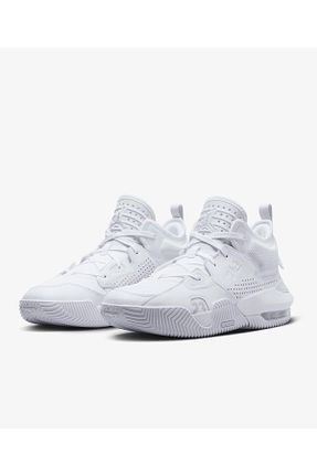 کفش بسکتبال سفید مردانه چرم اصل Nike - کد 851103571