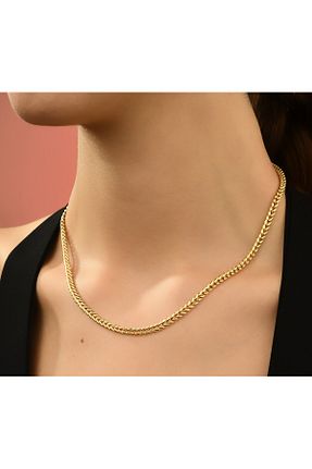 گردنبند طلا زرد زنانه 14 عیار Hasalp Kuyumculuk - کد 885038555