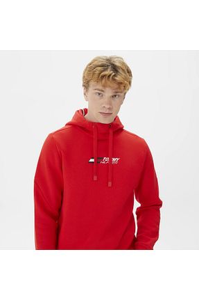 سوئیشرت قرمز مردانه ساده Tommy Hilfiger - کد 884971008