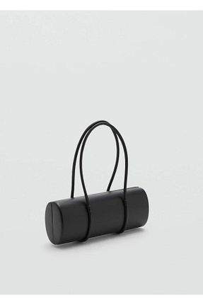 کیف دوشی مشکی زنانه پارچه ای MANGO - کد 884980394
