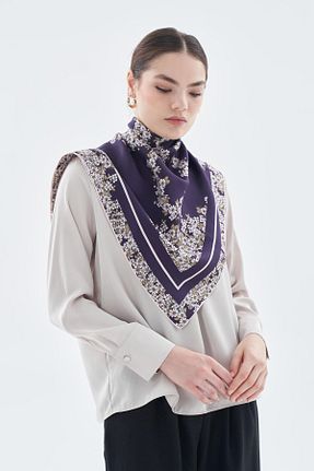 روسری رنگی İpek Tivil BBDBOUTIQUE - کد 884973546