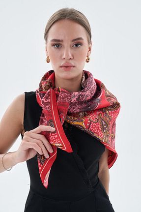 روسری رنگی İpek Tivil BBDBOUTIQUE - کد 884968701