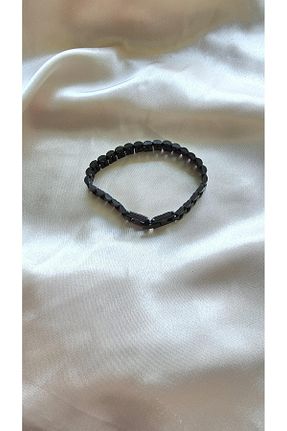 دستبند استیل (فولاد) مشکی مردانه استیل (فولاد) KT AKSESUAR - کد 884976682