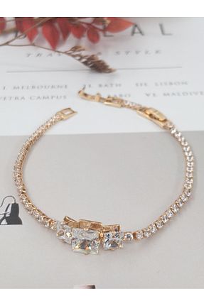دستبند استیل (فولاد) طلائی زنانه استیل (فولاد) Siya Silver - کد 842755084
