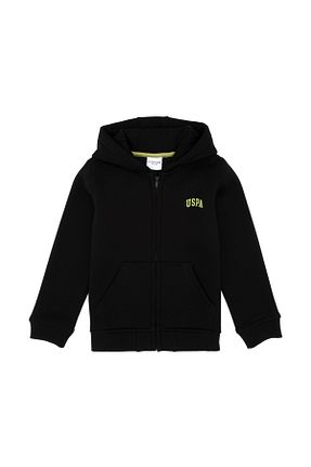پلیور مشکی بچه گانه ساده U.S. Polo Assn. - کد 885033009