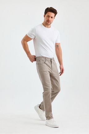 شلوار نباتی مردانه لیکرا WKM - کد 877064209