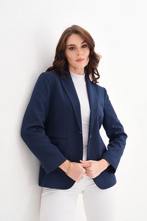 کت سرمه ای زنانه Comfort nisya - کد 885047803