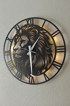 ساعت دیواری مشکی 40 * 40 Blackdekor - کد 885038500