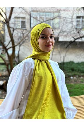 شال سبز زنانه پنبه ای shalby - کد 885093378