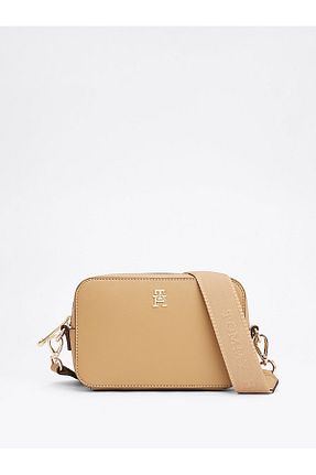 کیف دوشی قهوه ای زنانه Tommy Hilfiger - کد 883797217