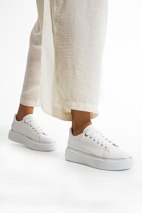 کفش بیرون سفید زنانه wolk shoes - کد 885128700
