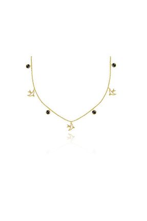 گردنبند طلا طلائی زنانه 14 عیار MİNİMAL - کد 885135591