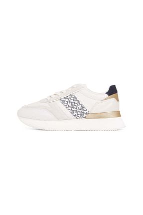کفش اسنیکر سفید زنانه بند دار Tommy Hilfiger - کد 885138925