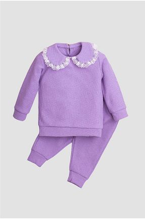 ست نوزادی بنفش بچه گانه پنبه ای Chicsy Baby - کد 885152529