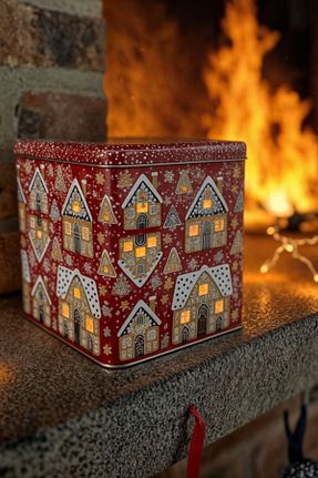 شمعدان و شمع گیر قرمز فلزی Sarkap - کد 884902044