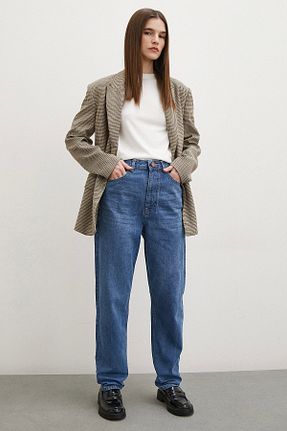 شلوار جین آبی زنانه پاچه تنگ TRENDQUEL - کد 885155451
